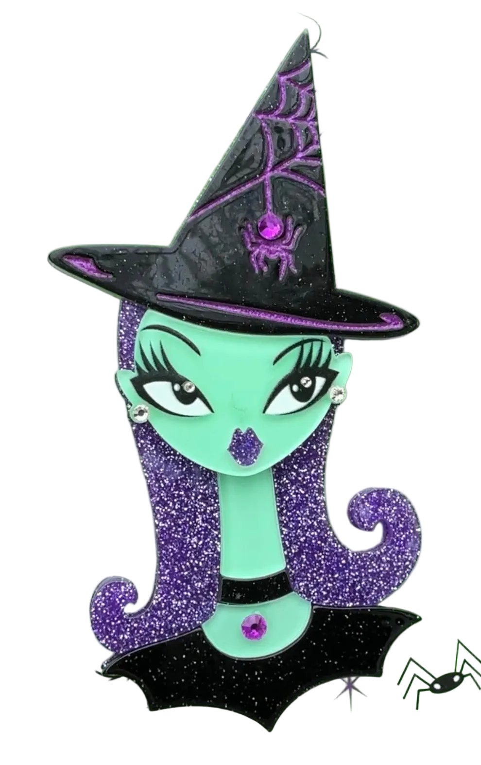 Hex Appeal Spooky Doll Brooch by Miss Fluff x Lipstick & Chrome