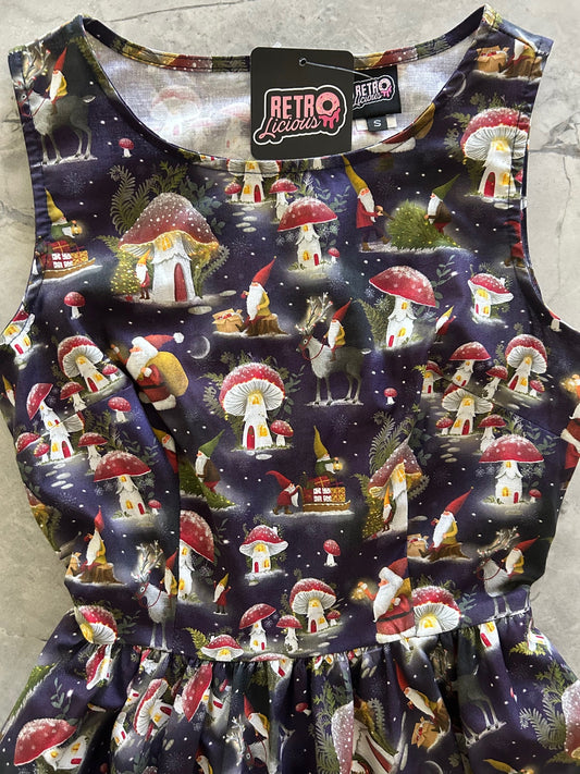 Gnome Midi Dress - Small only, 1 left!