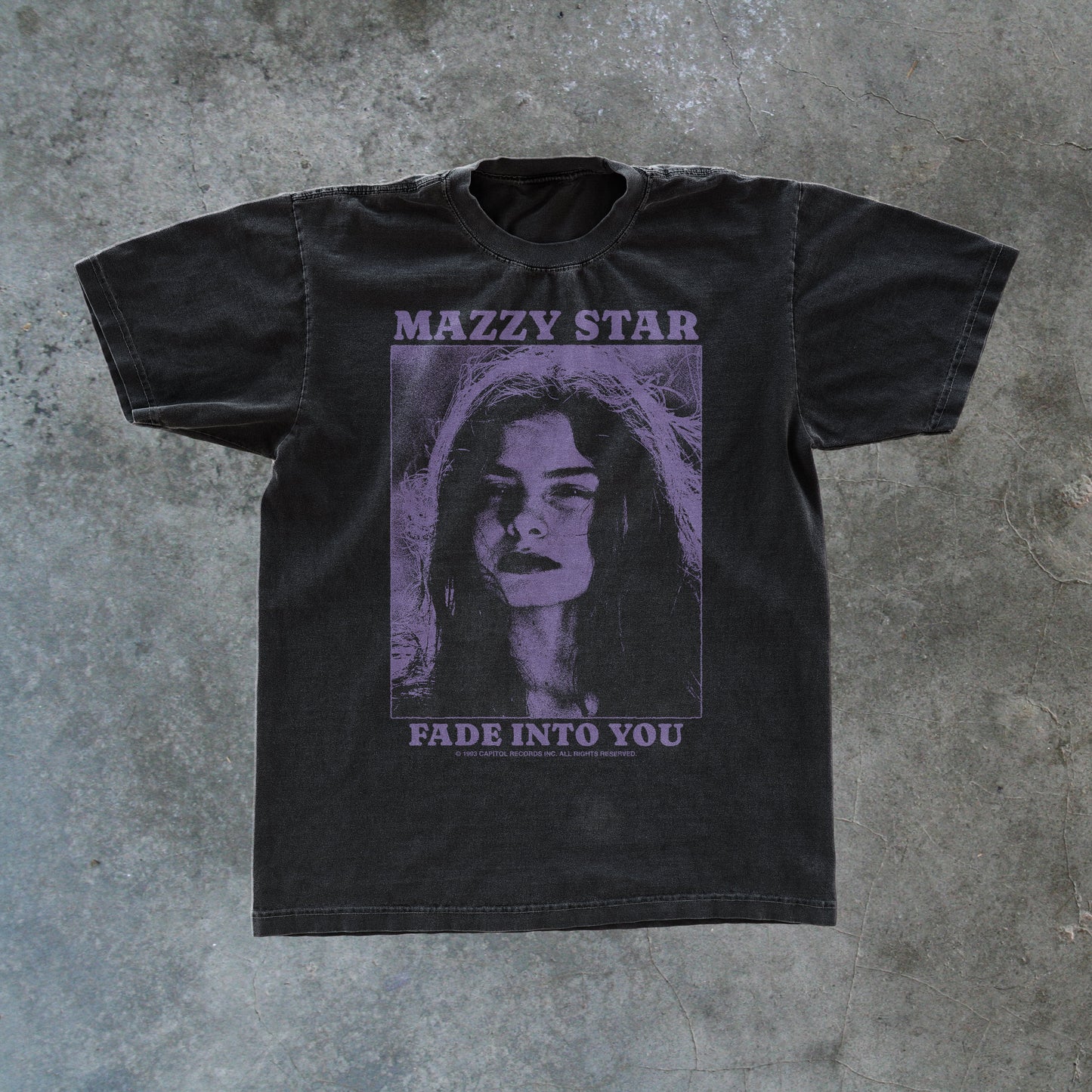 Fade Into You' Mazzy Promo Black T-Shirt