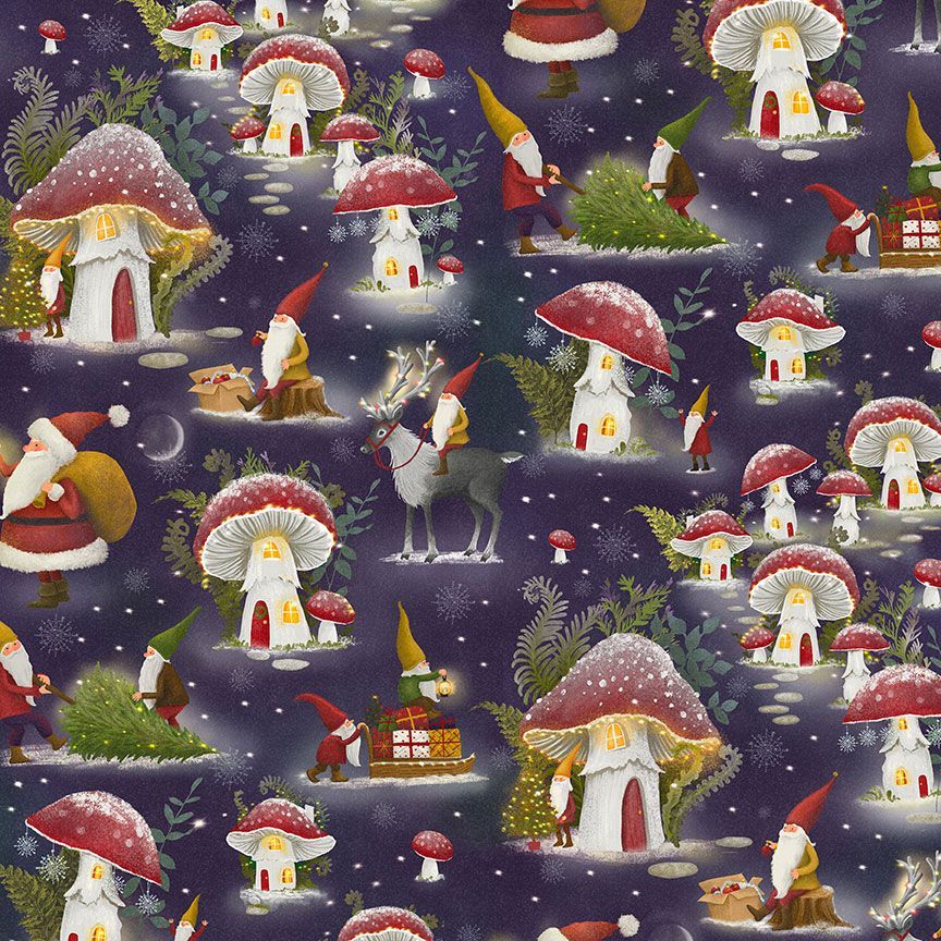 Gnome Midi Dress - Small only, 1 left!
