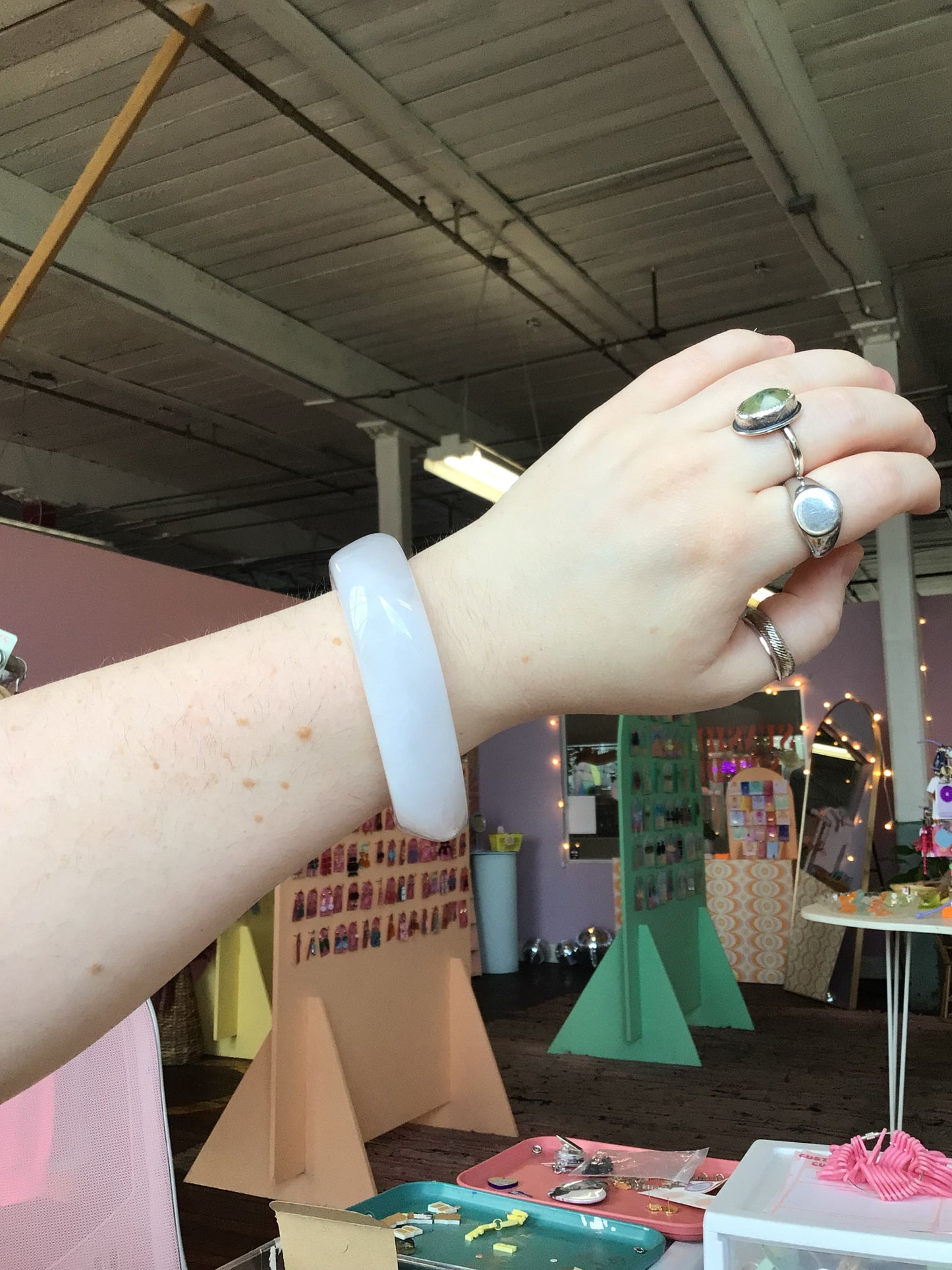 Colorful Statement Bangles