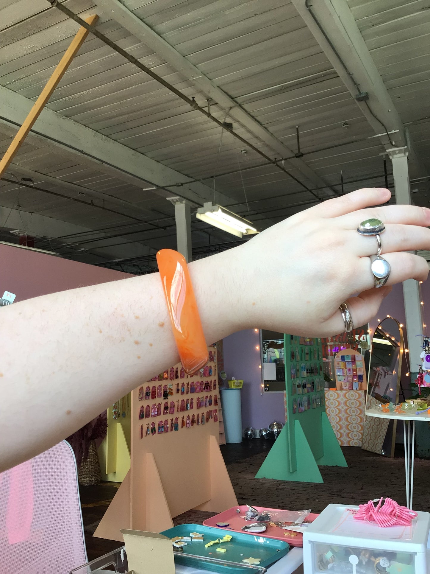 Colorful Statement Bangles