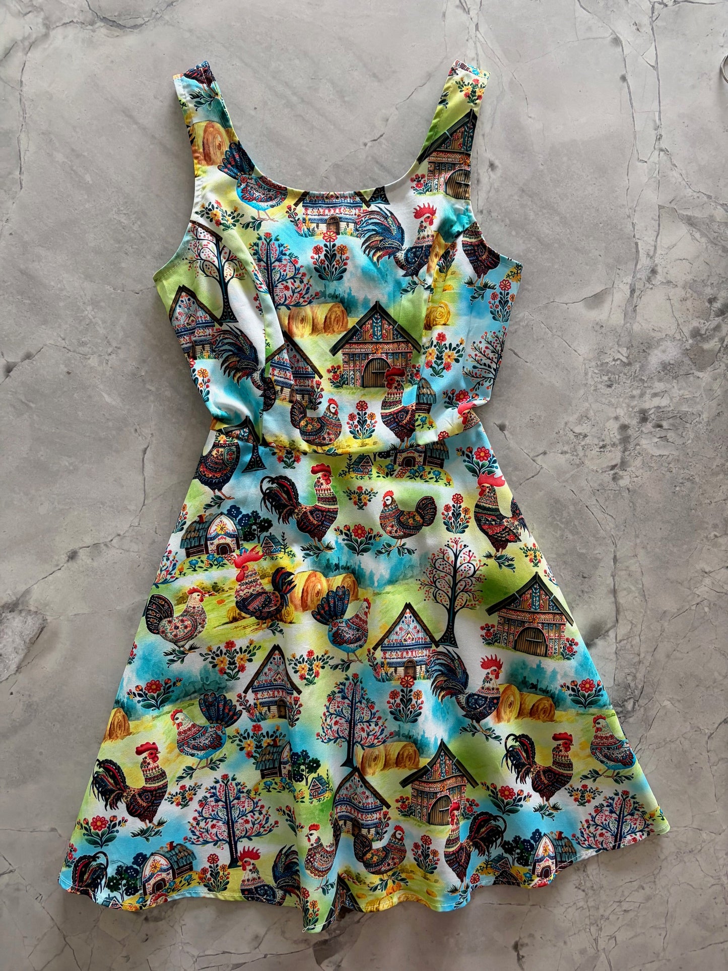 Farm Skater Dress