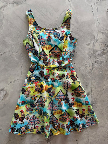 Farm Skater Dress