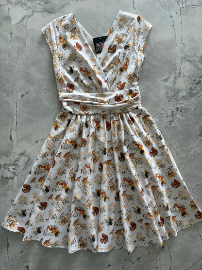 Woodland Animals Greta Dress