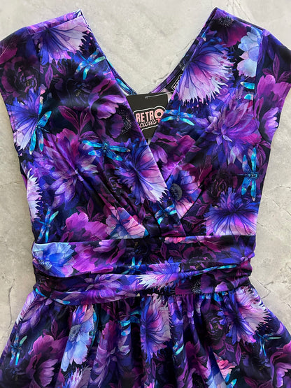 Dragonfly Floral Greta Dress - XS only, 1 left!