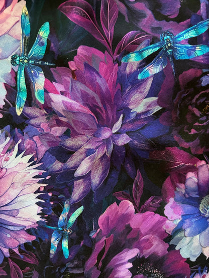 Dragonfly Floral Greta Dress - XS only, 1 left!