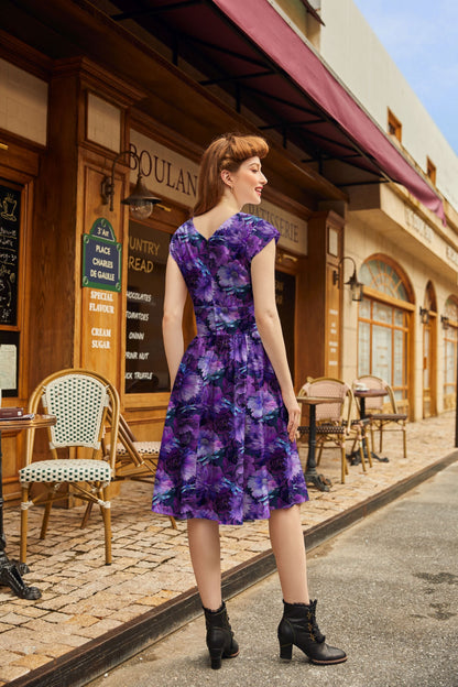 Dragonfly Floral Greta Dress - XS only, 1 left!