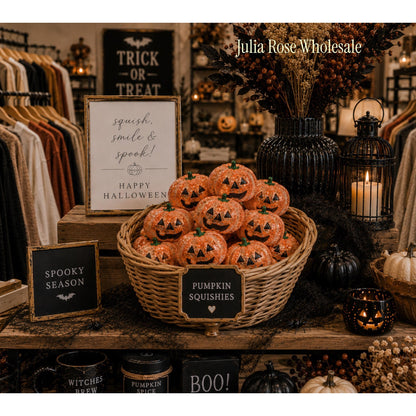 Squish, Smile & Spook - Pumpkin Squishy