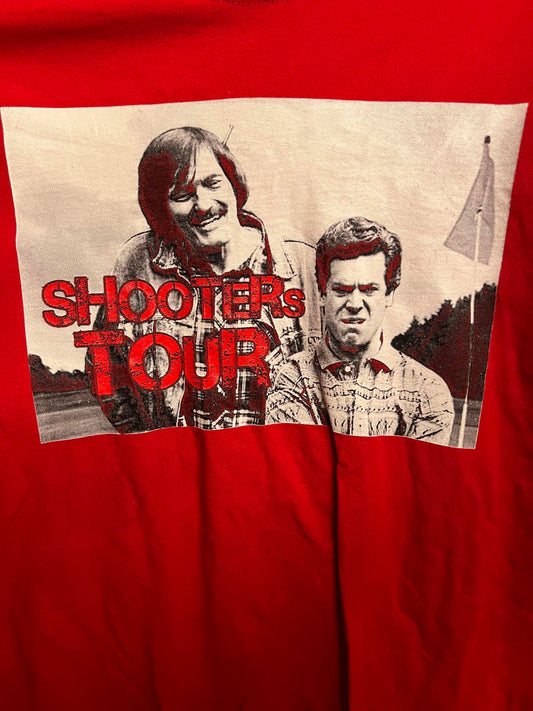 Happy Gilmore Movie T-shirt  Shooters Tour	Tee - L
