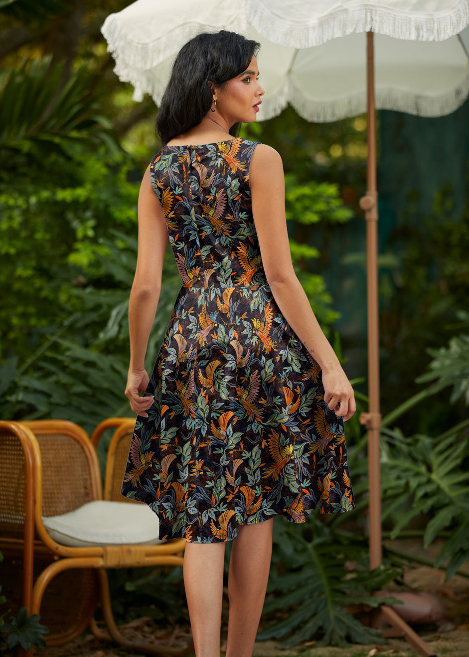 Birds of a Feather Vintage Dress