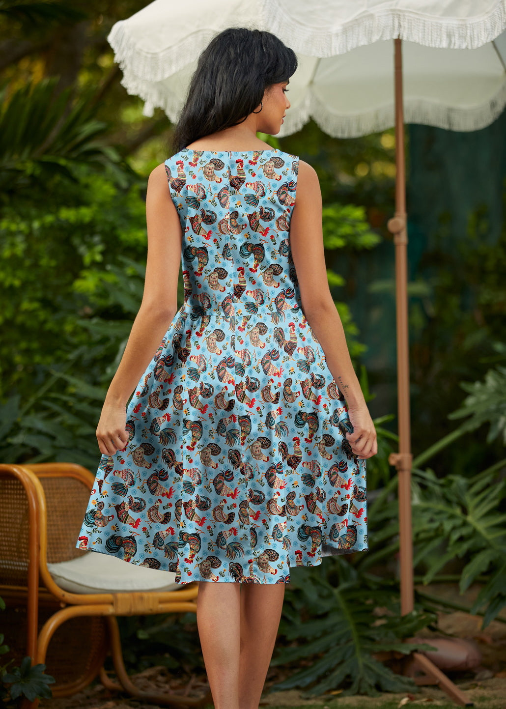 Chicken Vintage Dress