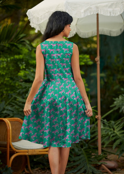 Leopard Vintage Dress