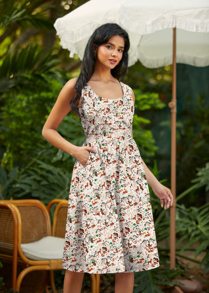 Campsite Fit & Flare Dress