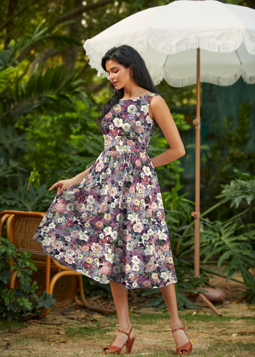 Floral Midi Dress