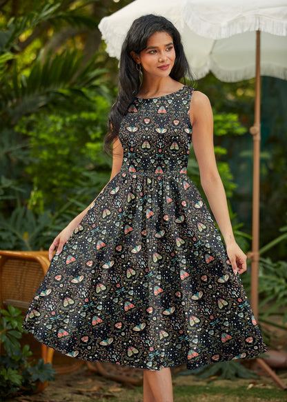 Midnight Midi Dress