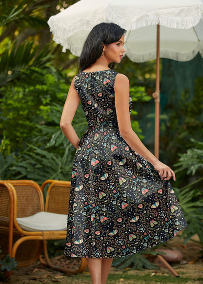 Midnight Midi Dress