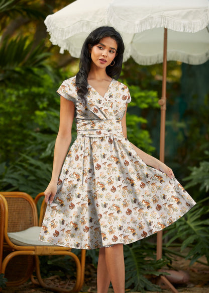 Woodland Animals Greta Dress
