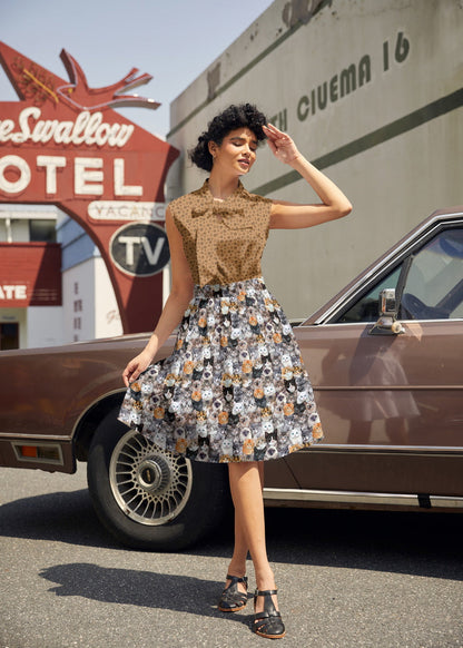 Realistic Cats A-line Skirt