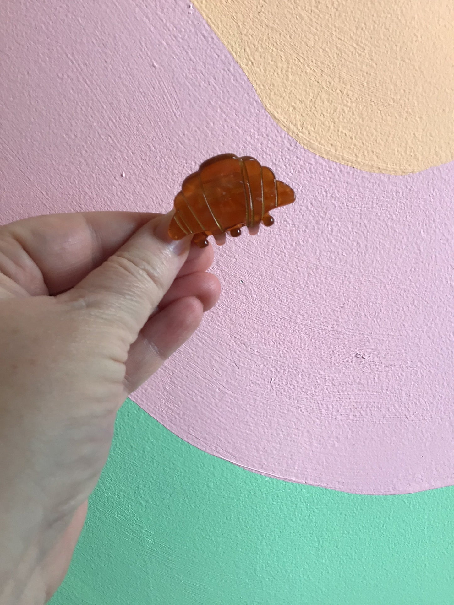 Sparkle Croissant Hair Claw