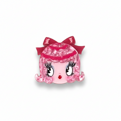 Dottie Dolly Mini Brooch by Miss Fluff x Lipstick & Chrome