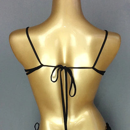 The Stardust Prism Sirena – Deluxe Rainbow Stone Samba Carnival Wire Bra
