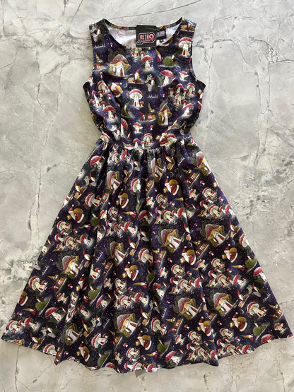 Gnome Midi Dress - Small only, 1 left!