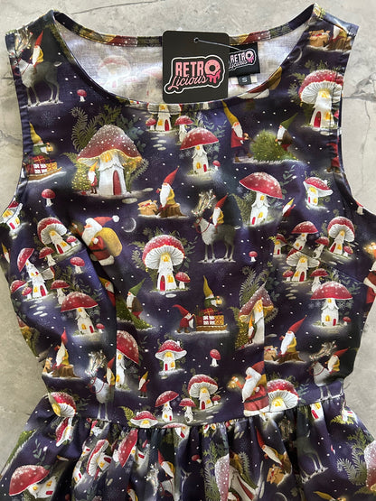 Gnome Midi Dress - Small only, 1 left!