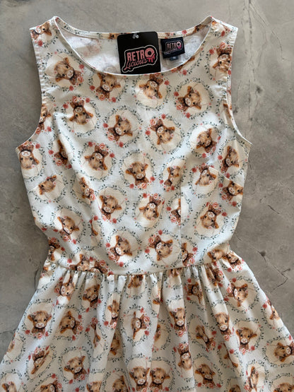 Till the Cows Come Home Vintage Dress