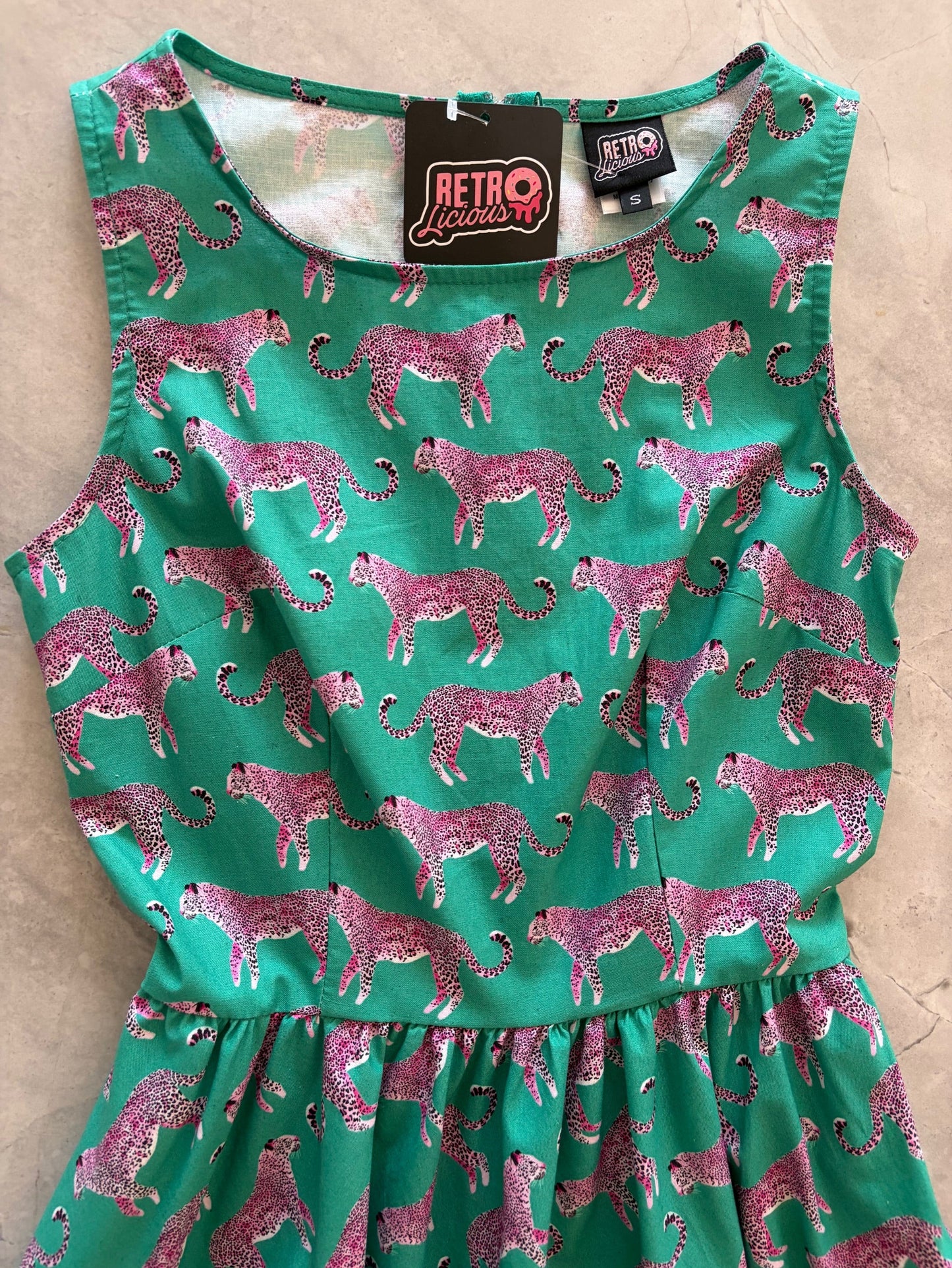 Leopard Vintage Dress