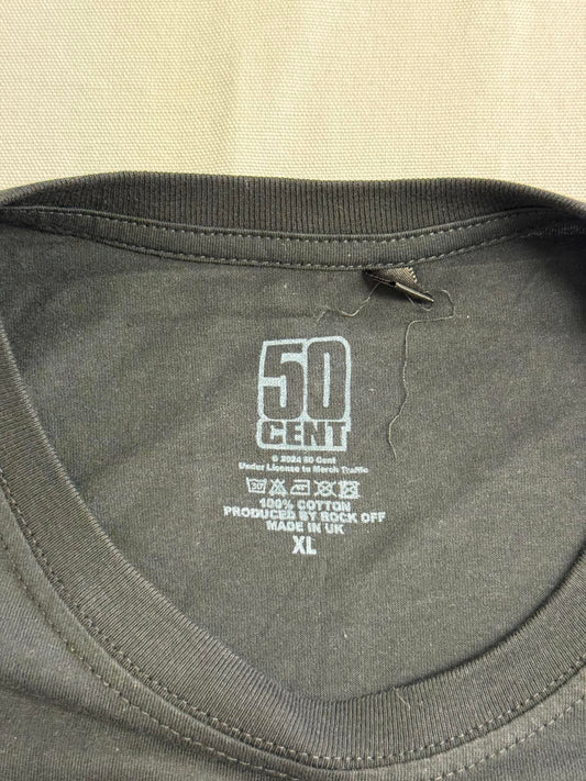 50 Cent Rap T-shirt Album Get Rich or Die Tryin Tee