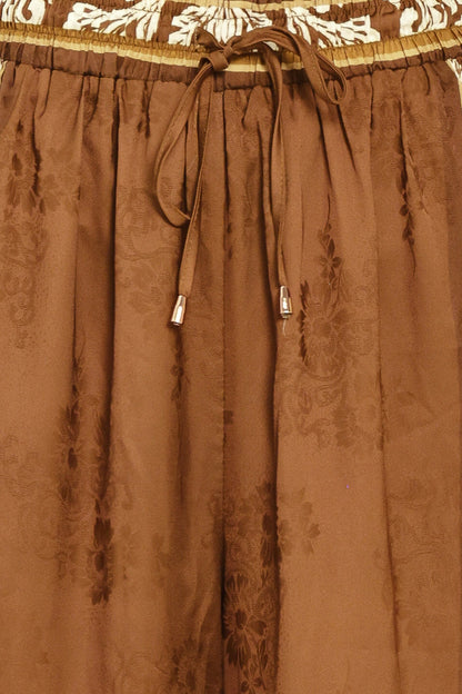 VINTAGE MANOR PALAZZO WOVEN PANTS