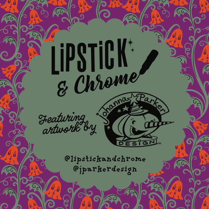 Peeking Petalluna Brooch by Johanna Parker x Lipstick & Chrome -TWILIGHT