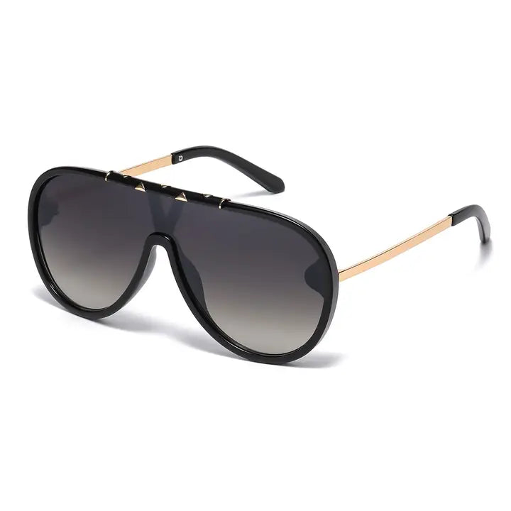 Round Panel Lens Sunglasses