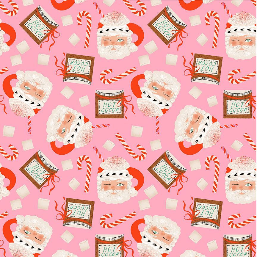 Santa Mugs Skater Skirt