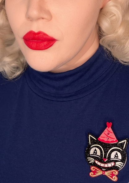 Sweetheart Jack Brooch by Johanna Parker x Lipstick & Chrome