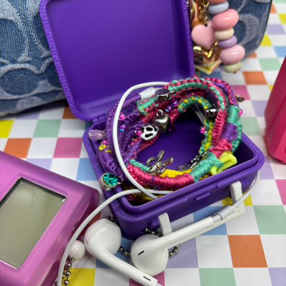 90's Empty Lunch Trinket-Box|Bag Charm(s) | 3D Printed