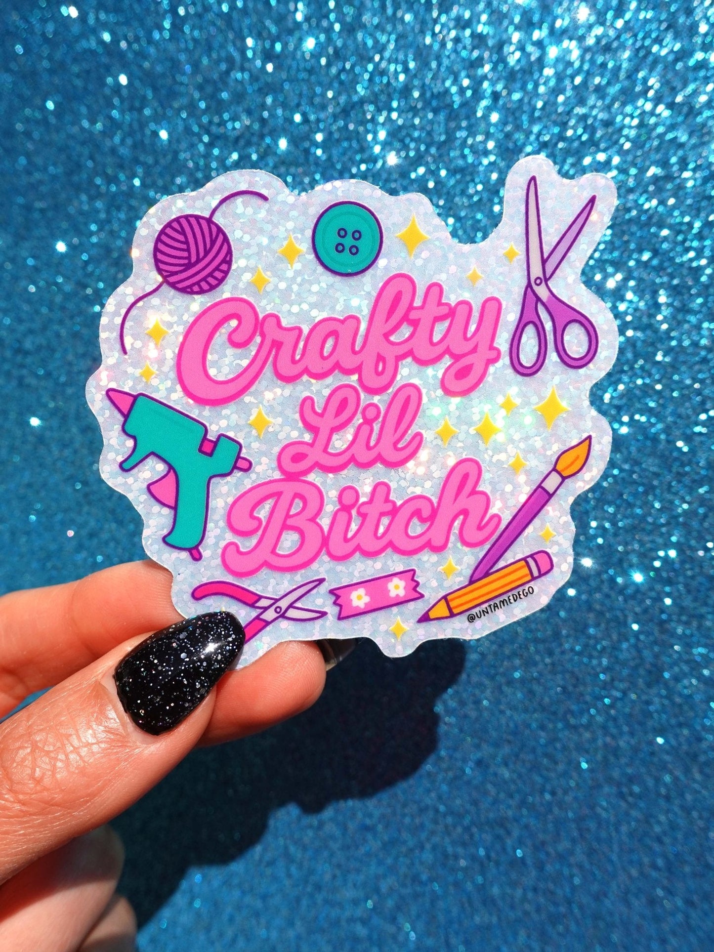 Crafty Lil Bitch Sticker