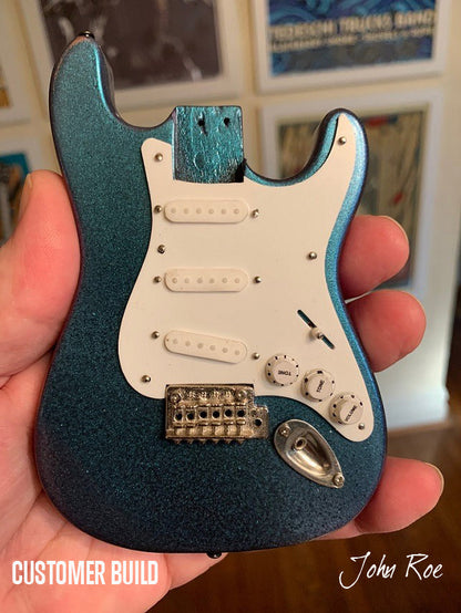 Miniature Guitar MODEL KIT - Fender™ Stratocaster™ - BUILD YOUR OWN - Officially Licensed