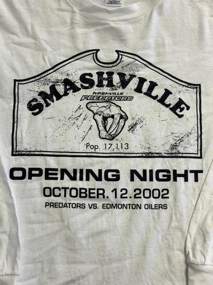 Vintage NHL Nashville Predators Longsleeve T-shirt 2002 XL