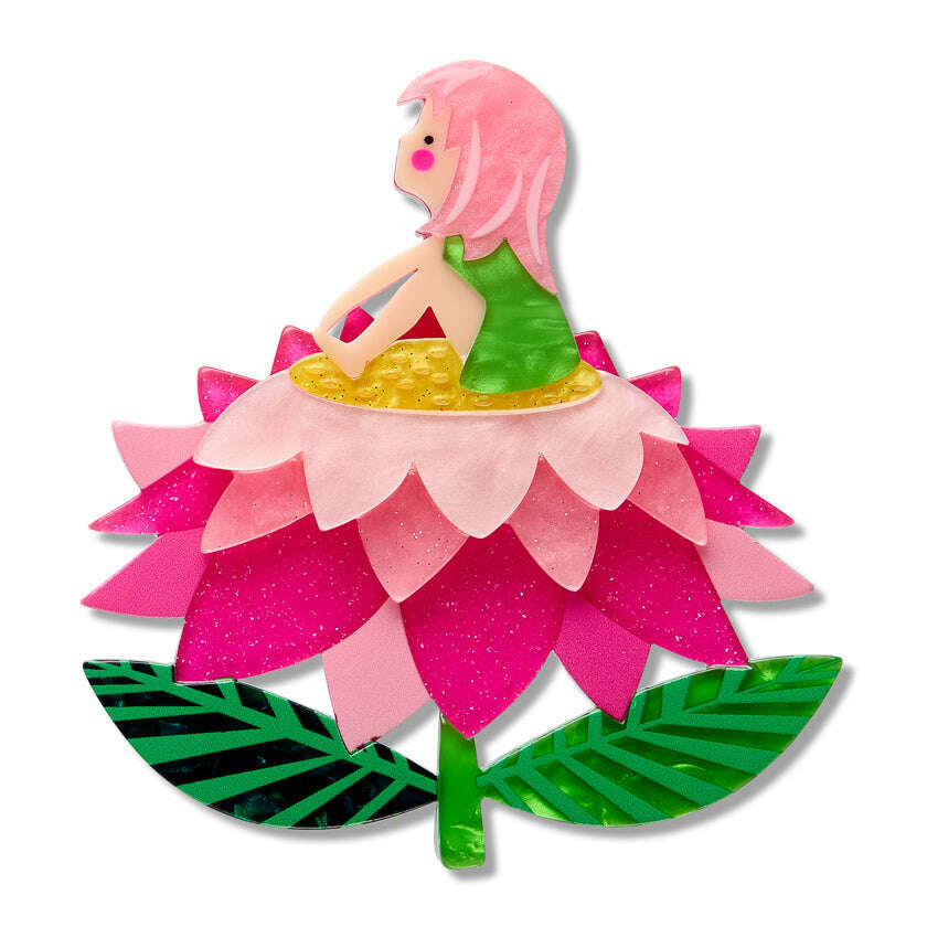 Pocket Princess Brooch by Erstwilder x Pete Cromer
