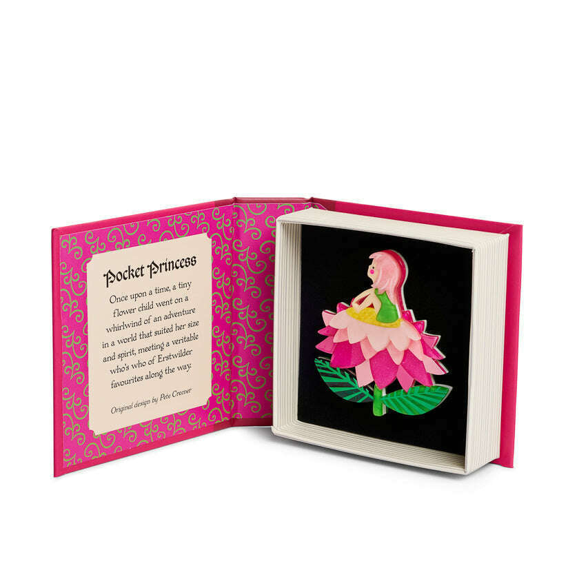 Pocket Princess Brooch by Erstwilder x Pete Cromer
