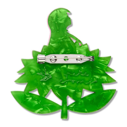 Pocket Princess Brooch by Erstwilder x Pete Cromer