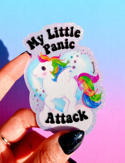 My Little Panic Attack Sticker