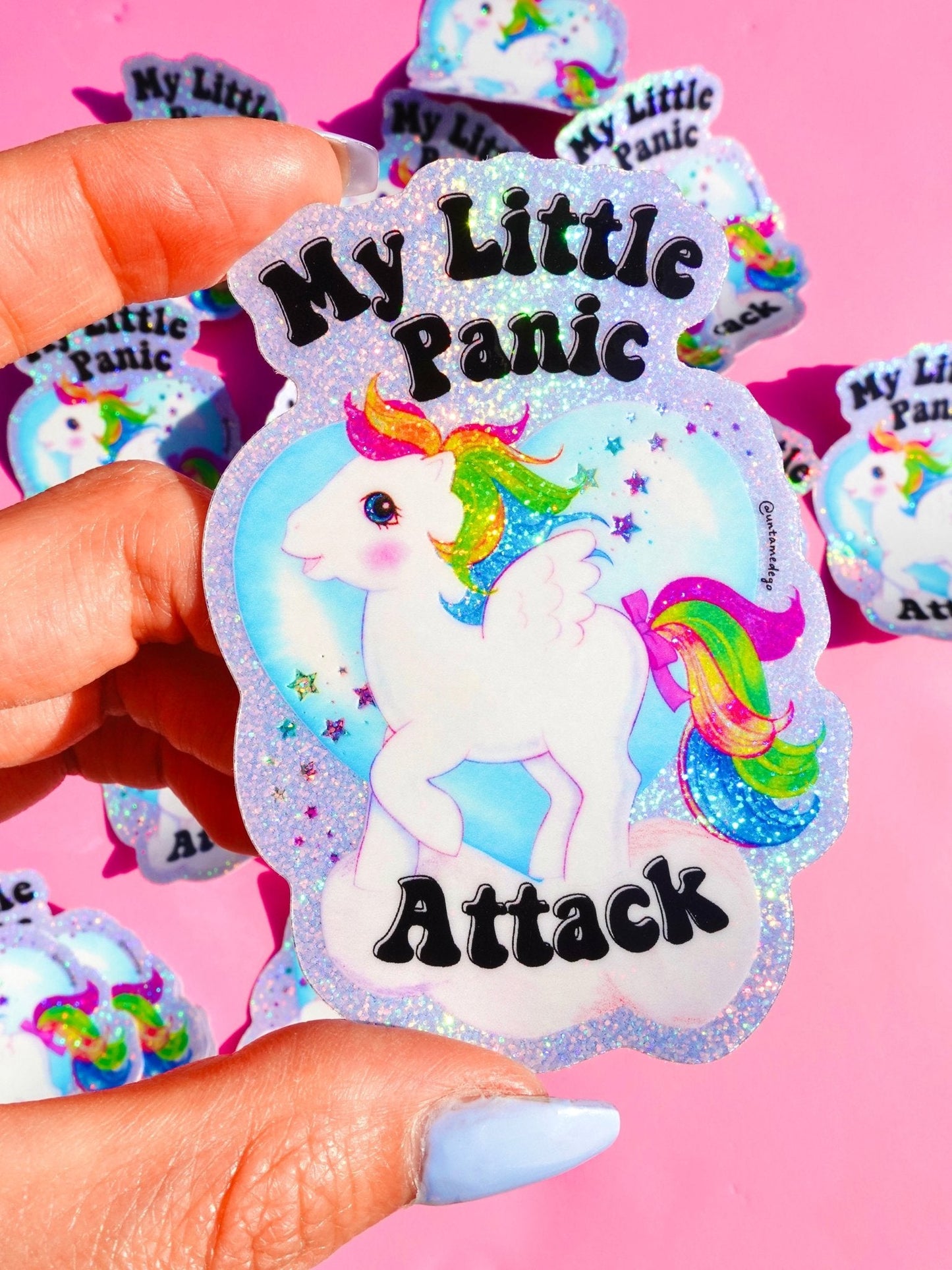 My Little Panic Attack Sticker