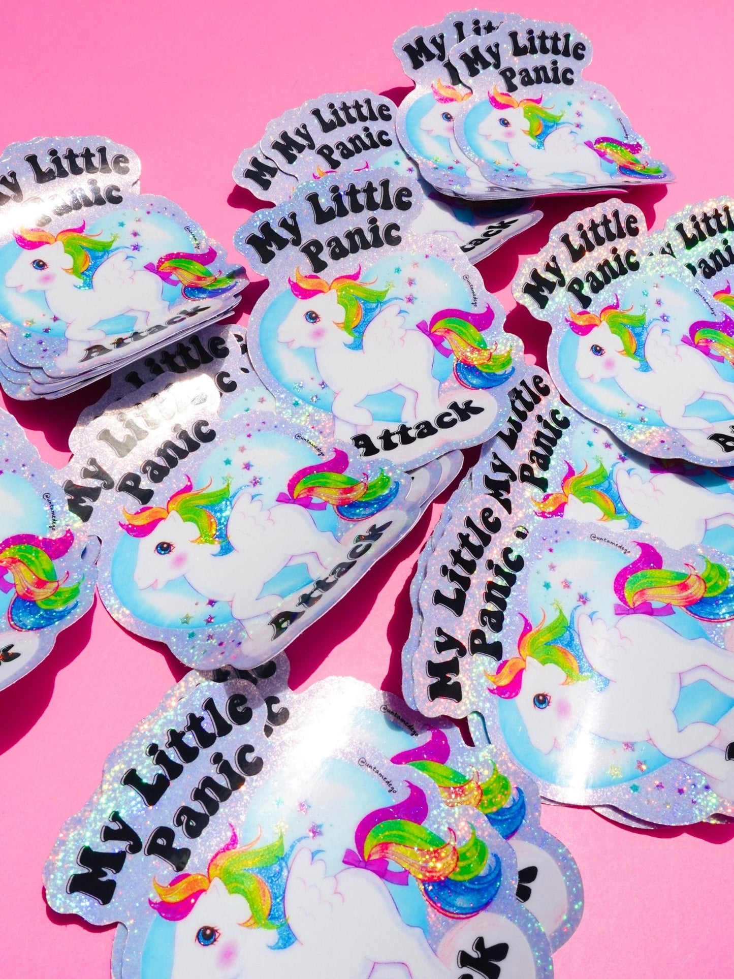My Little Panic Attack Sticker