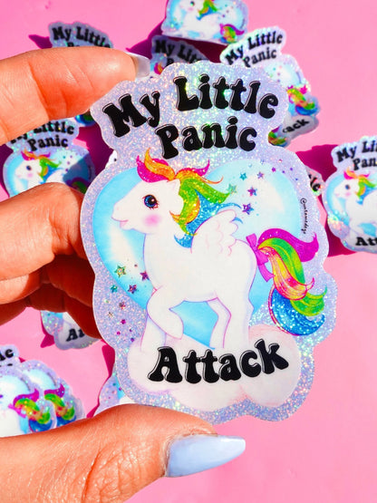 My Little Panic Attack Sticker