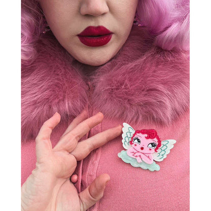 Mini Matchmaker Brooch by Miss Fluff x Lipstick & Chrome