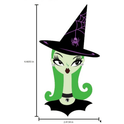 Hex Appeal Spooky Doll Brooch by Miss Fluff x Lipstick & Chrome