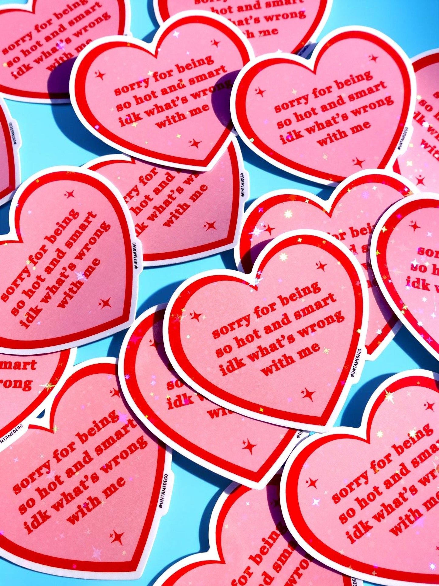Sorry for Being So Hot Sticker